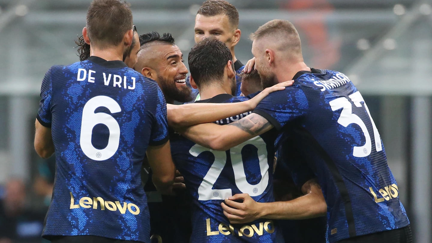 L'Inter esulta: debutto a valanga (Ansa)