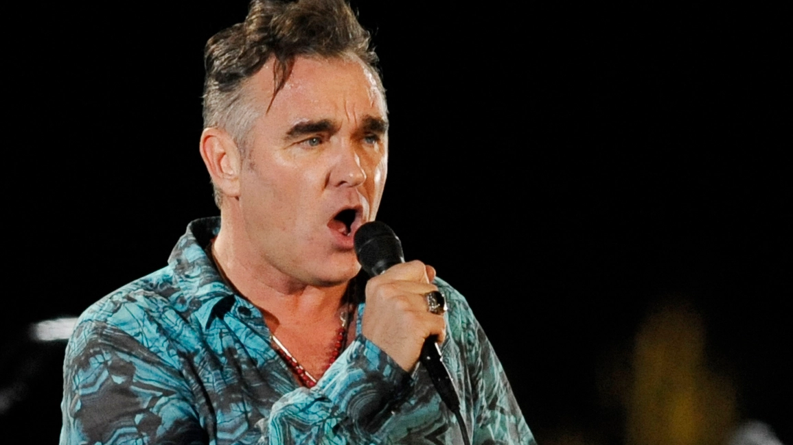 Morrissey al primo giorno del festival Usa nella Coachella Valley (Ap/Lapresse)