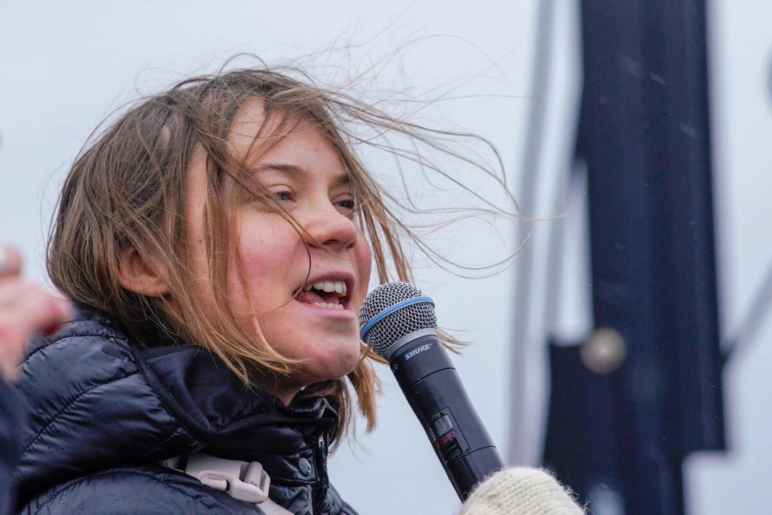 L'attivista svedese Greta Thunberg, 20 anni