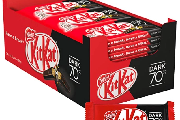 KitKat Dark 70% su amazon.com