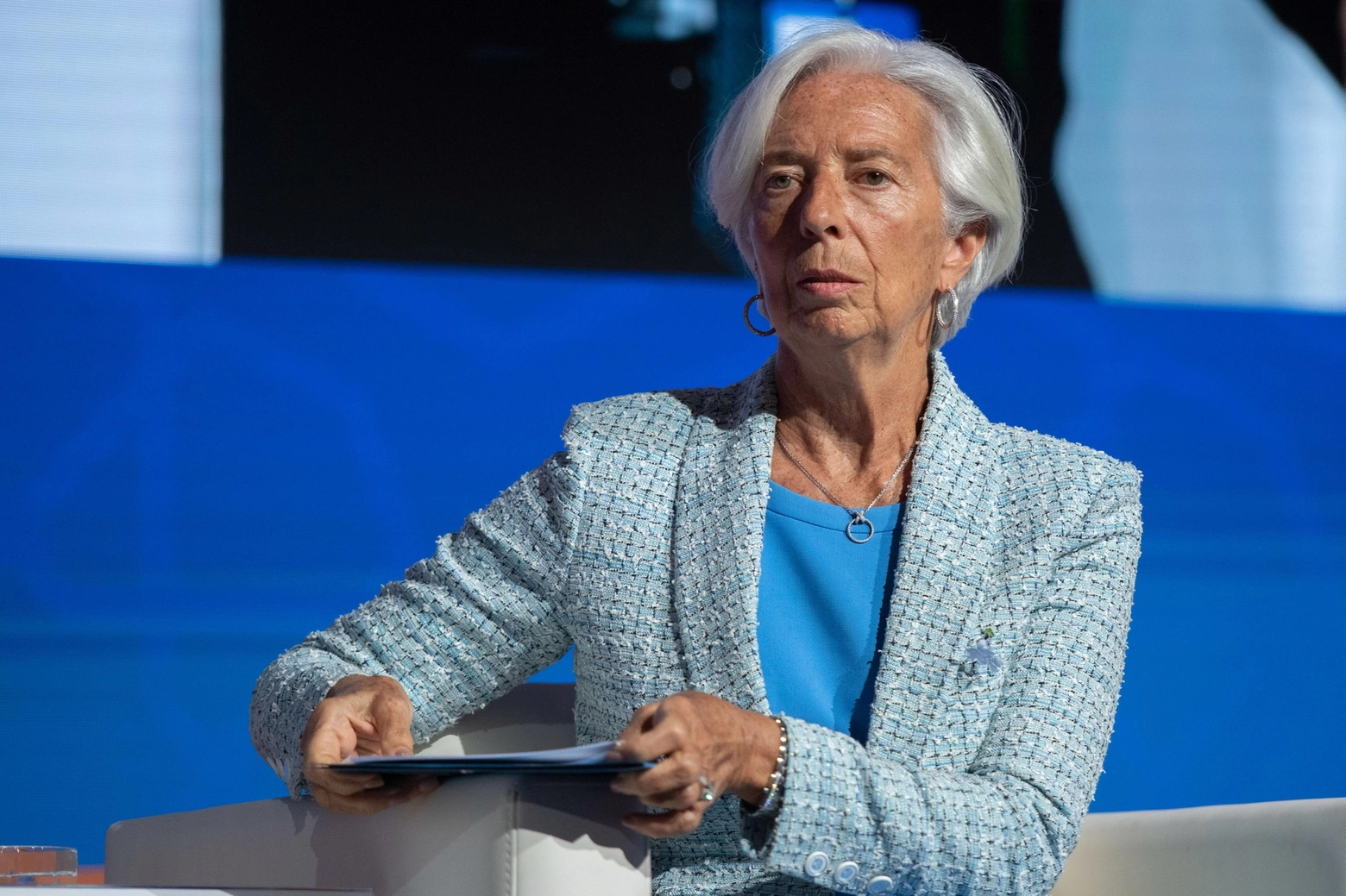 La presidente della Bce, Christine Lagarde (Ansa)