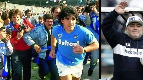 Maradona ieri e oggi