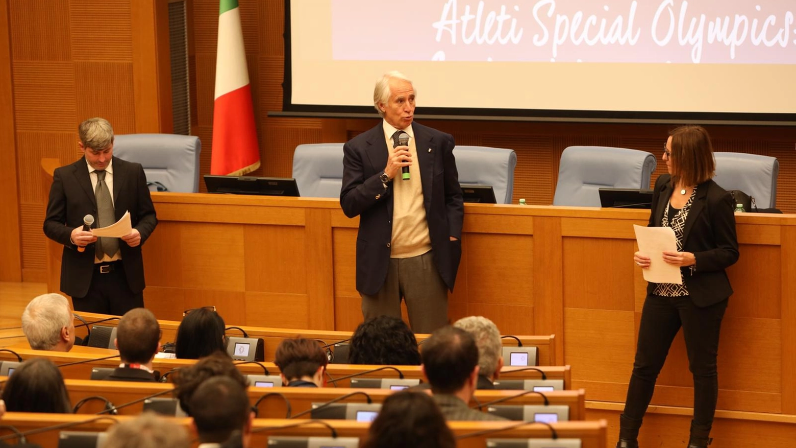 L'incontro in Parlamento di Special Olympics Italia alla presenza di Malagò