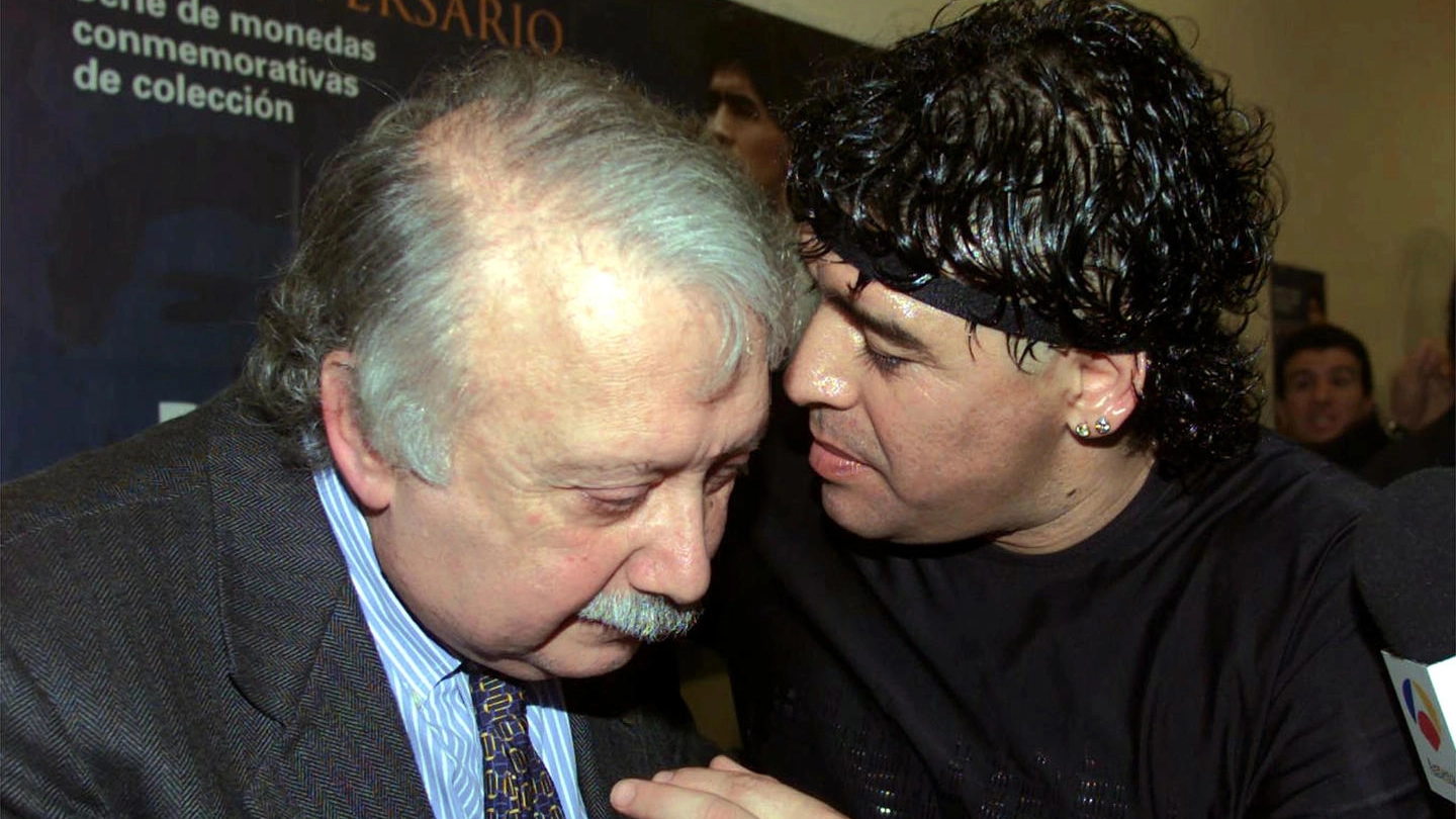 Gianni Minà e Diego Maradona