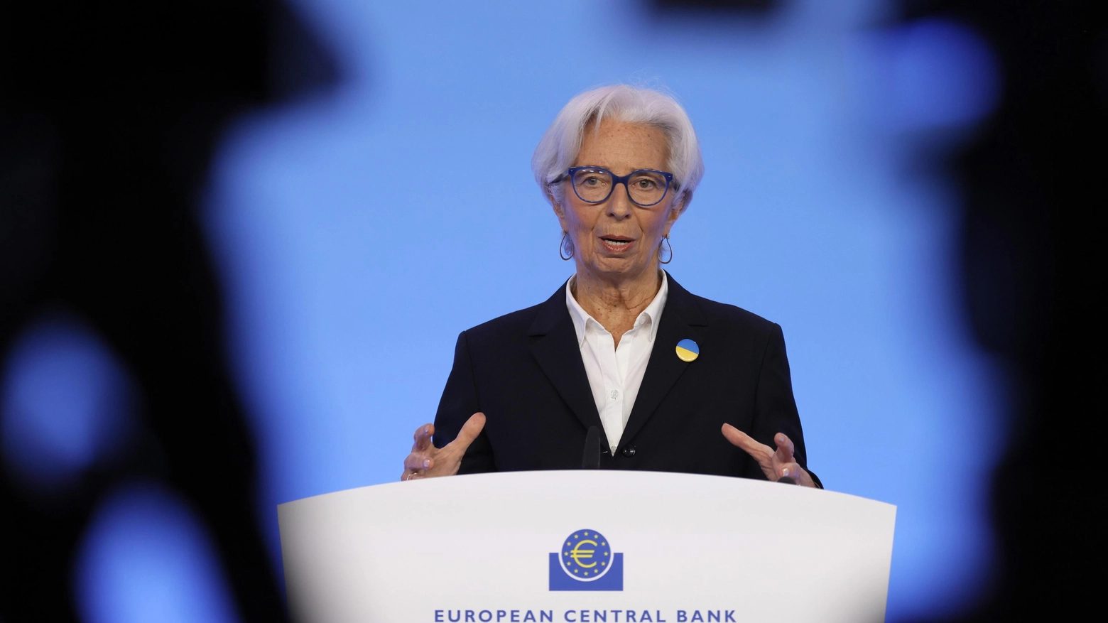 La presidente della Banca Centrale Europea, Christine Lagarde