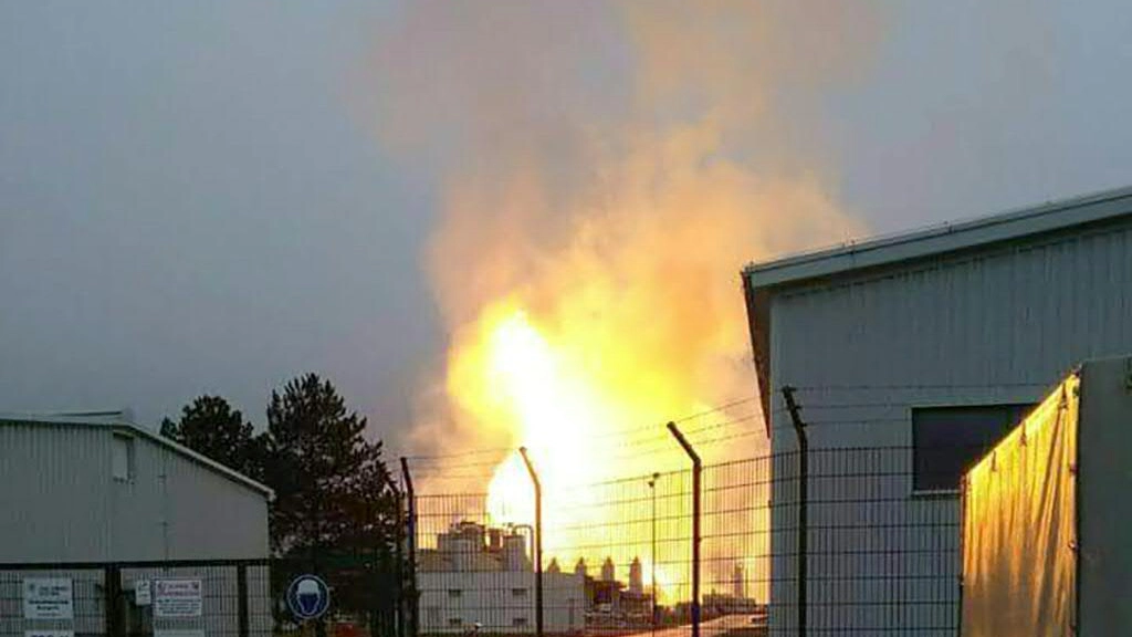 Austria, esplosione impianto gas Baumgarten (Afp)