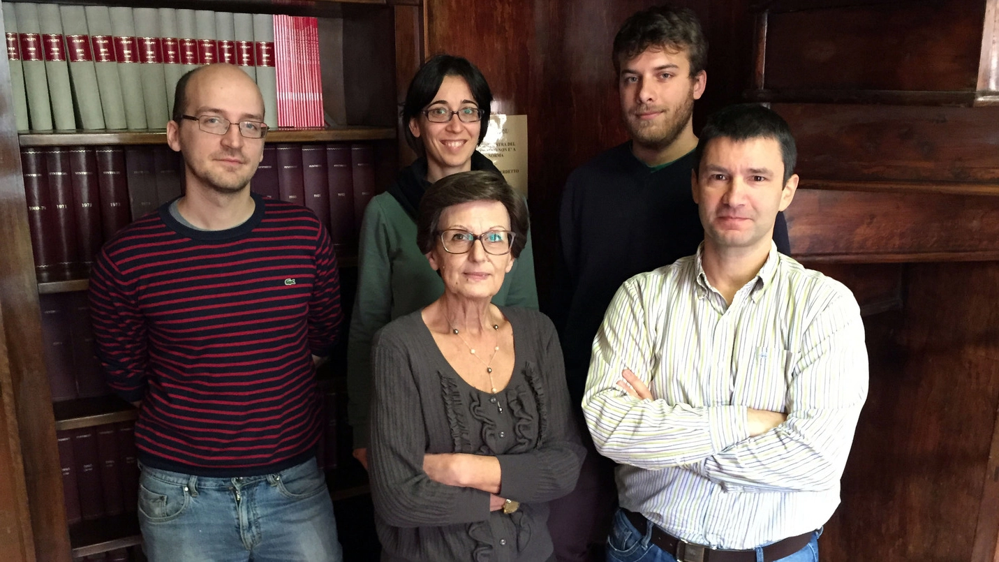 Gli autori, da sinistra a destra: Massimo Baroncini, Margherita Venturi, Serena Silvi, Alberto Credi, Giulio Ragazzon