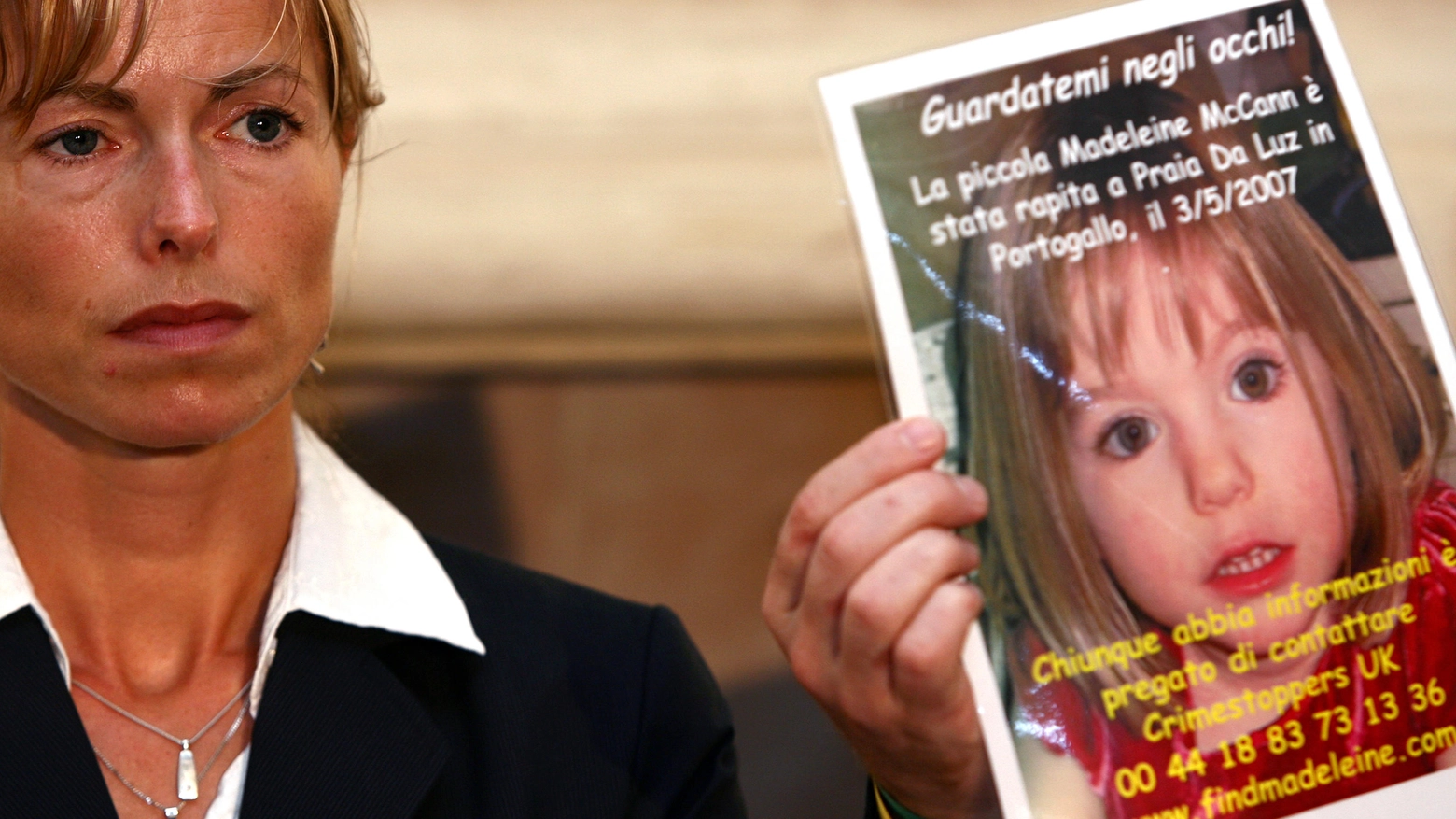 Maddie McCann, la bimba britannica scomparsa nel 2007