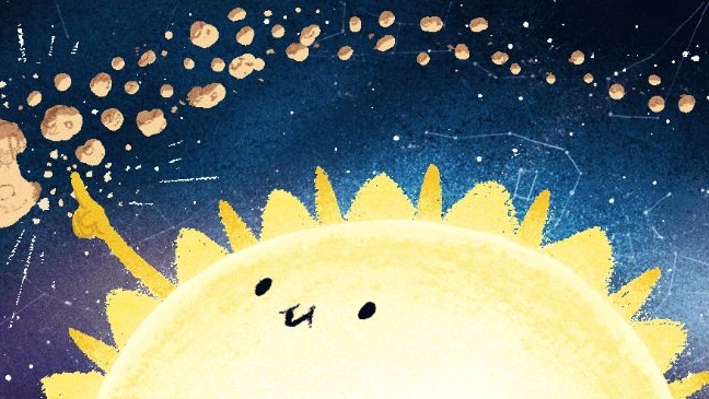 Sciame meteorico delle Geminidi, il doodle di Google