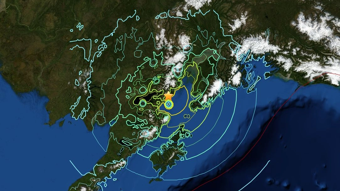 Terremoto in Alaska (da sito Usgs)