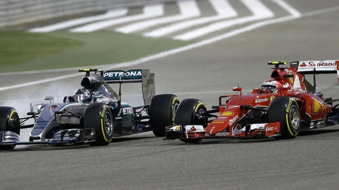 Duello tra Rosberg e Raikkonen (Ansa)