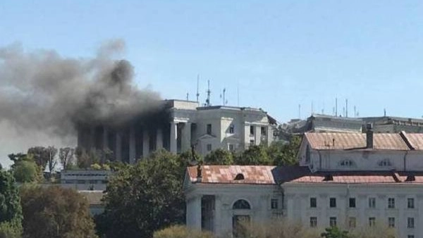 Un missile ha colpito il quartiere generale della Flotta russa sul Mar Nero a Sebastopoli (Dire)