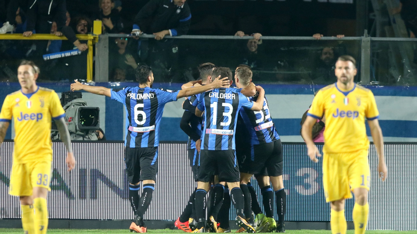 Atalanta-Juventus 2-2 (Newpress)