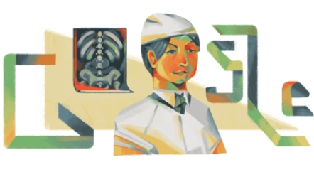 Il doodle di Google dedicato a Vera Gedroits
