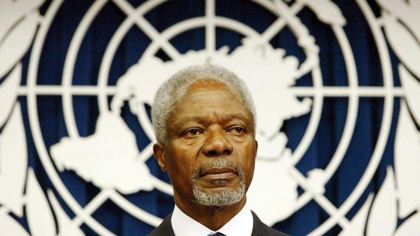 Kofi Annan, ex segretario dell'Onu (Ansa)