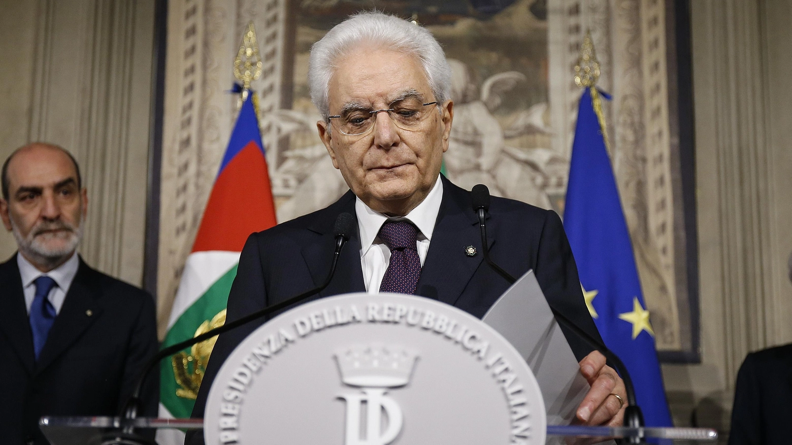 Il presidente della Repubblica Sergio Mattarella (Ansa)