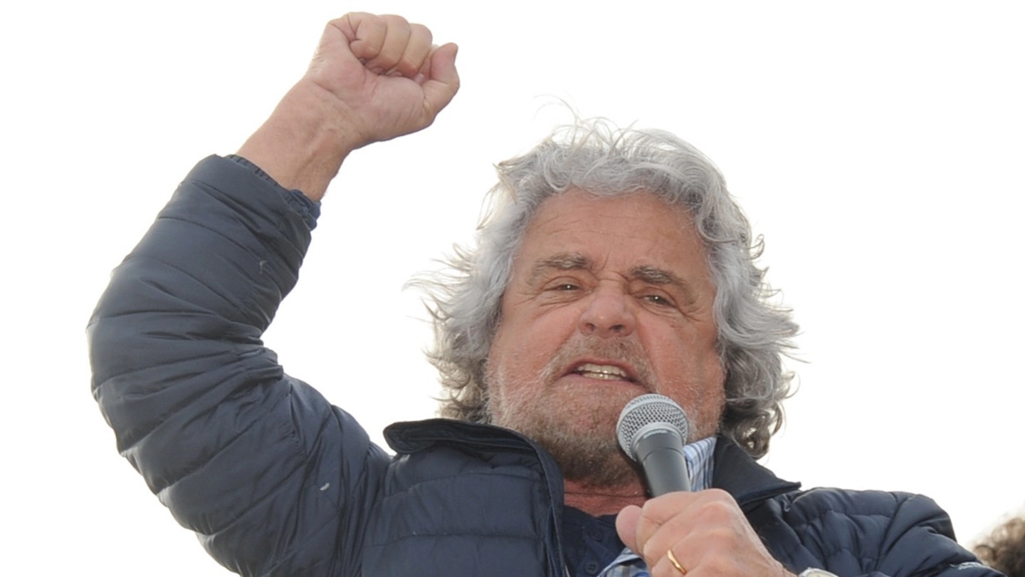 Beppe Grillo (Foto Newpress)