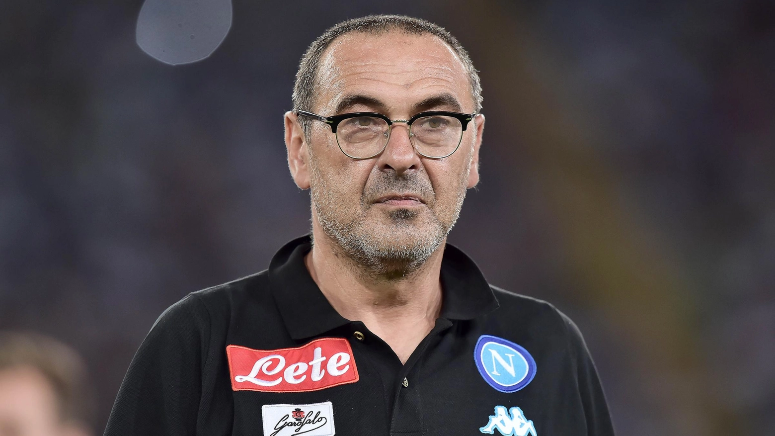 Il tecnico del Napoli Maurizio Sarri non si fida del Milan
