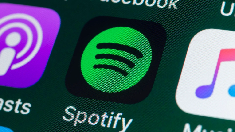 App di Spotify su smartphone 