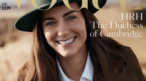 Kate Middleton sulla copertina di Vogue per 100 anni del magazine