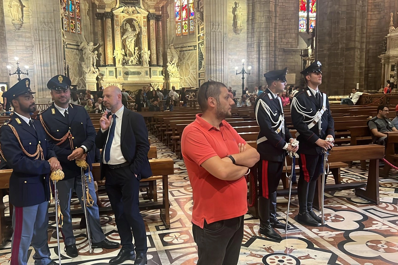 Berlusconi: sopralluogo in Duomo, capienza sarà circa 2mila