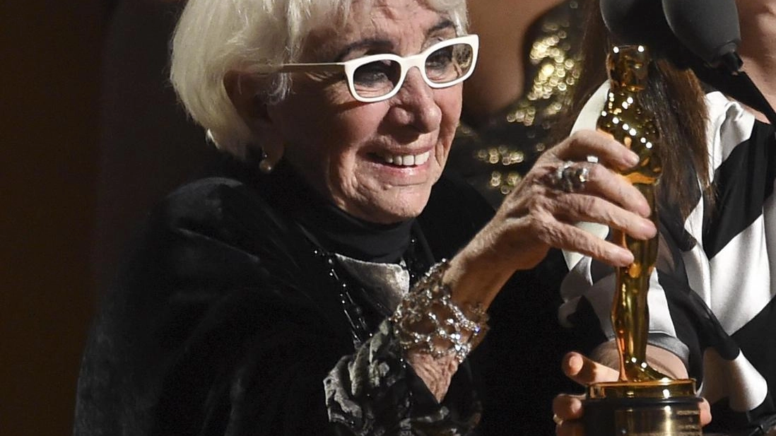 Lina Wertmuller, a 91 anni l'Oscar alla carriera (Ansa)