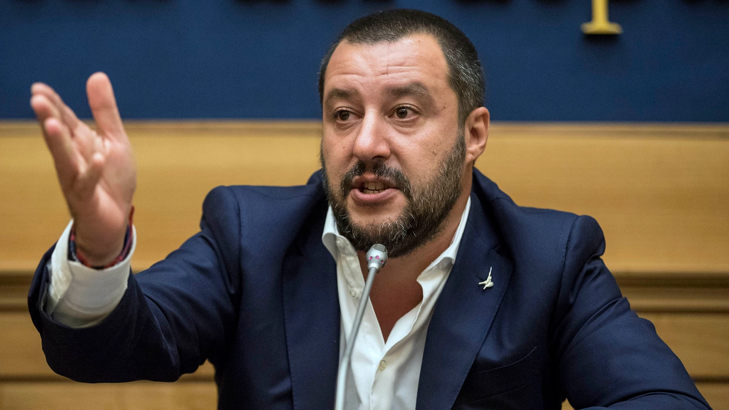 Matteo Salvini  (foto Lapresse)