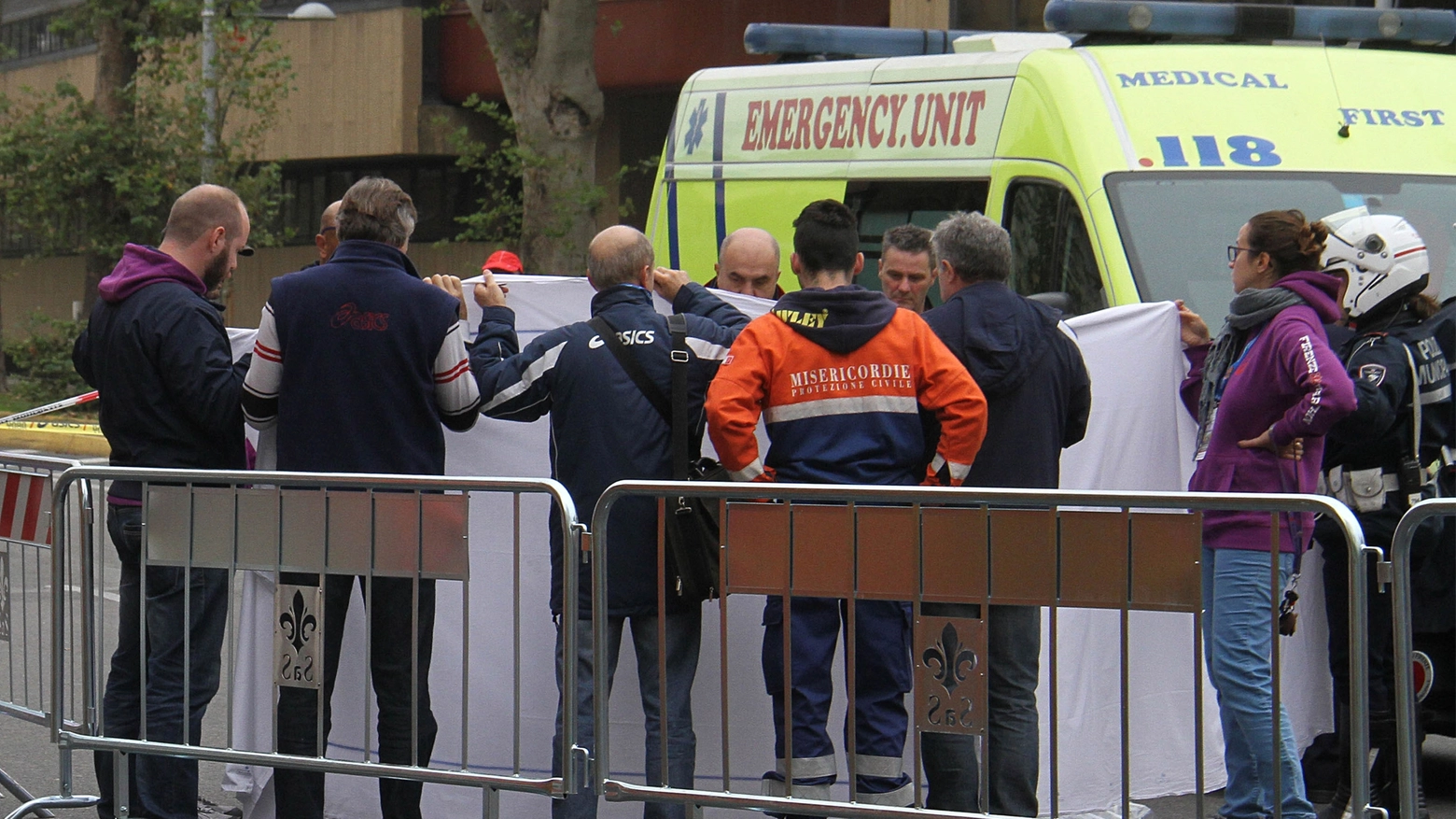 Un'ambulanza del 118 (Foto Umberto Visintini New Pressphoto)