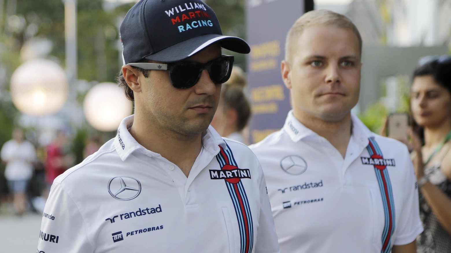Felipe Massa e Valtteri Bottas, protagonisti del mercato F1 (AP)