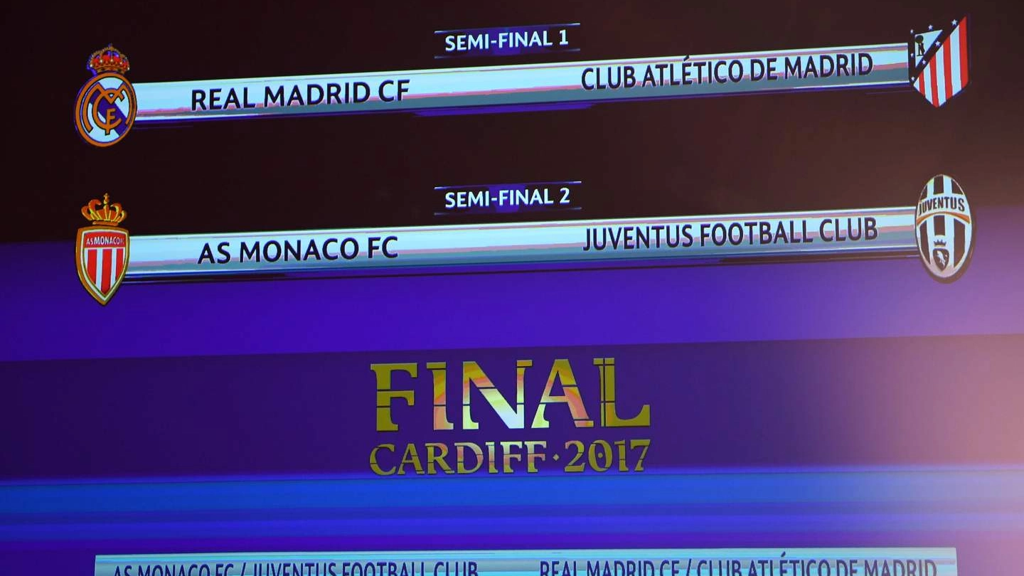 Le semifinali di Champions League 2017 (Afp)