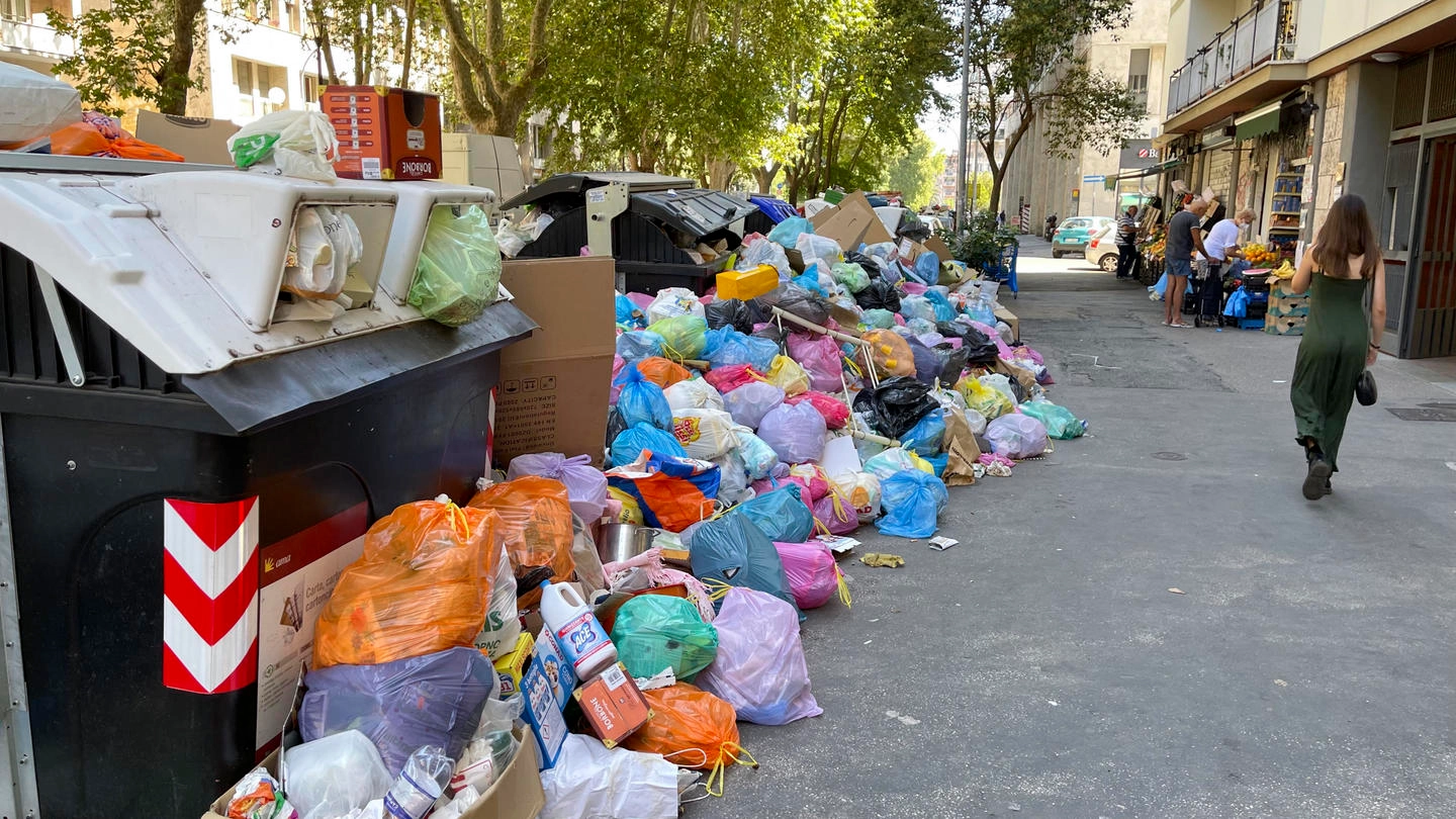 Emergenza rifiuti e cassonetti a Roma