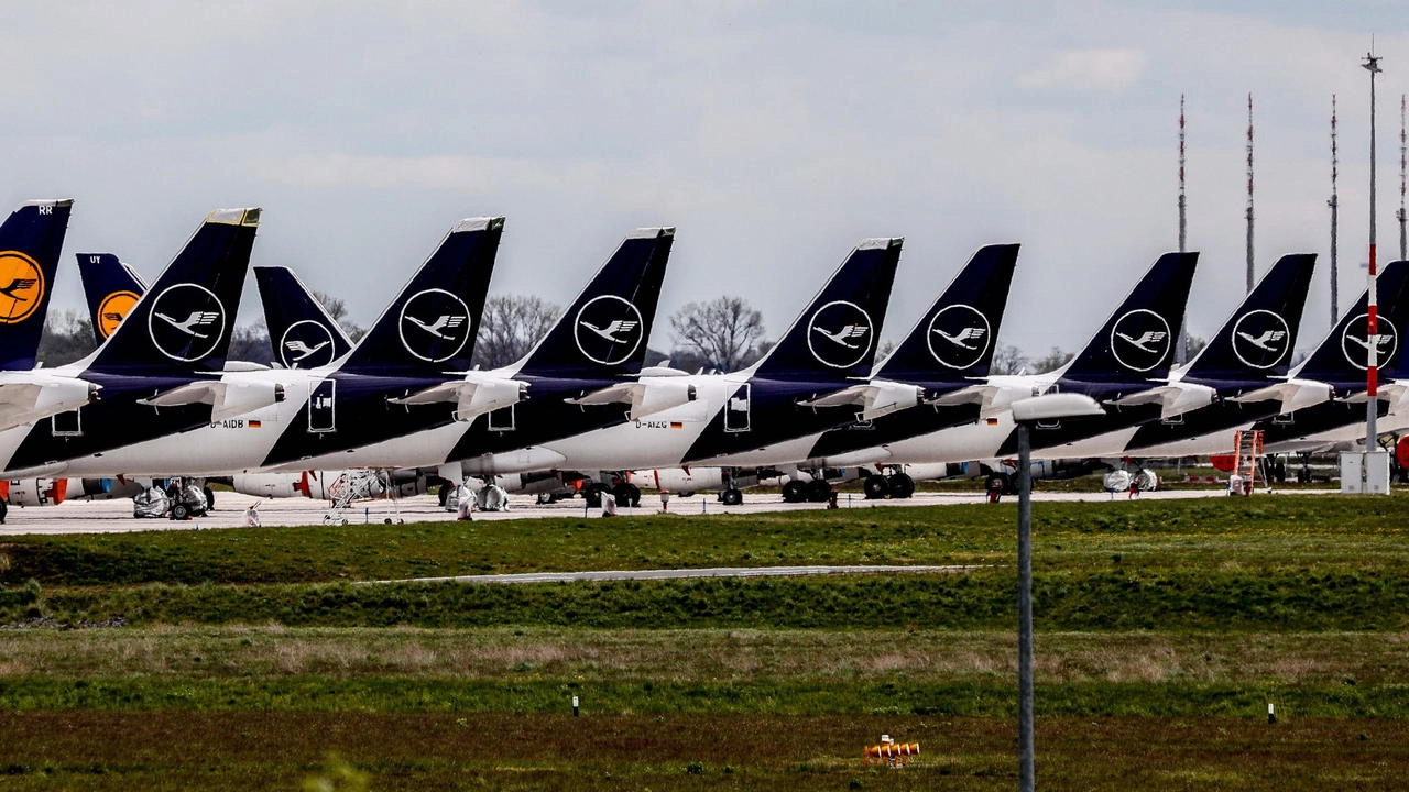 Nuovo sciopero di Lufthansa (Ansa)