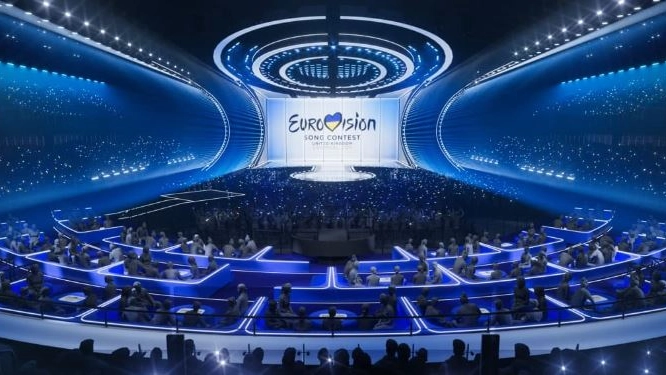 Eurovisione 2023, il palco al Liverpool Arena 