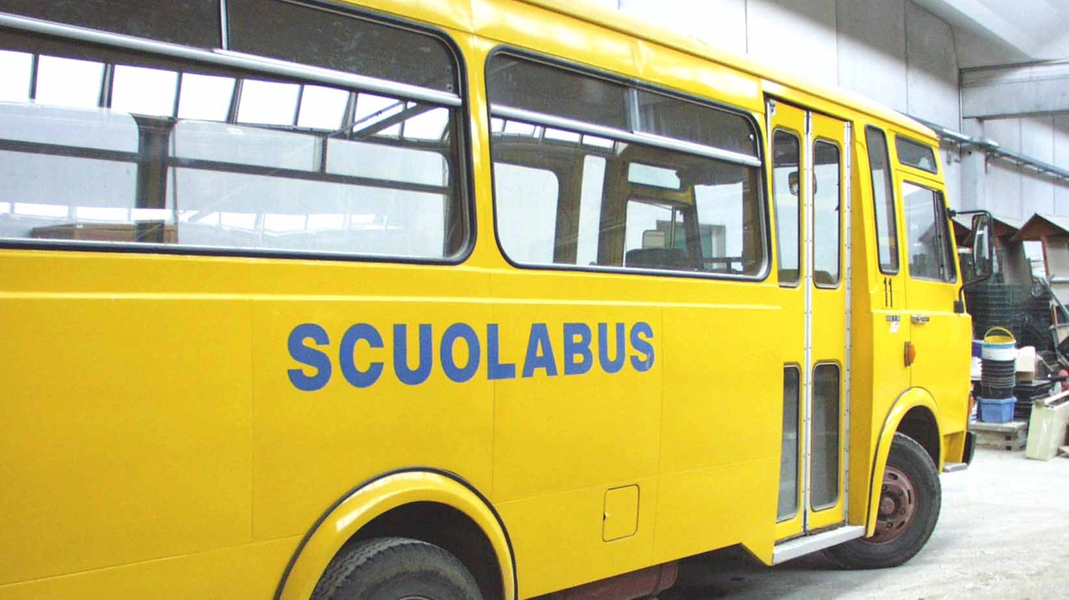 Uno scuolabus (foto generica)
