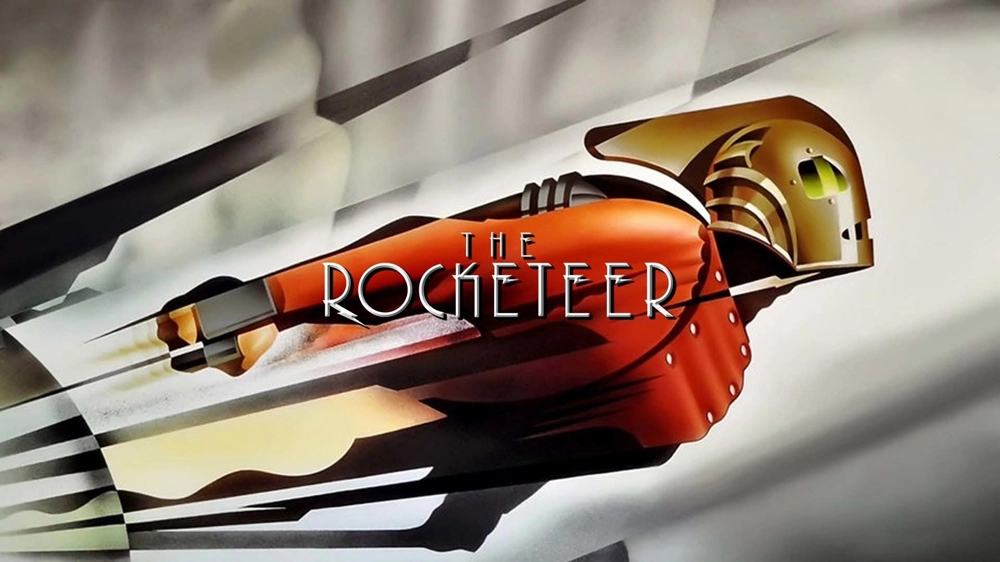 Un dettaglio del poster delle Avventure di Rocketeer – Foto: Walt Disney Pictures