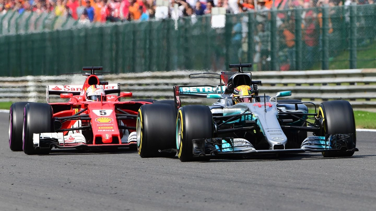 Formula a Gp di Monza, sarà battaglia Vettel-Hamilton (Afp)
