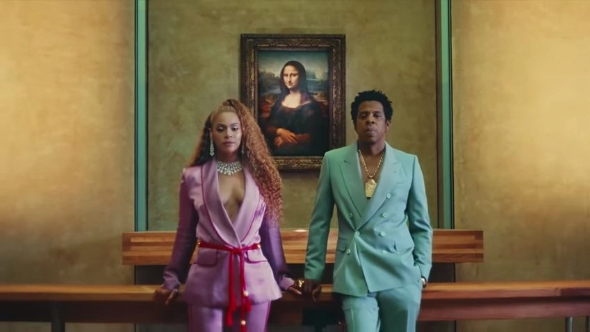 Beyoncé e Jay-Z nel video 'Apeshit'