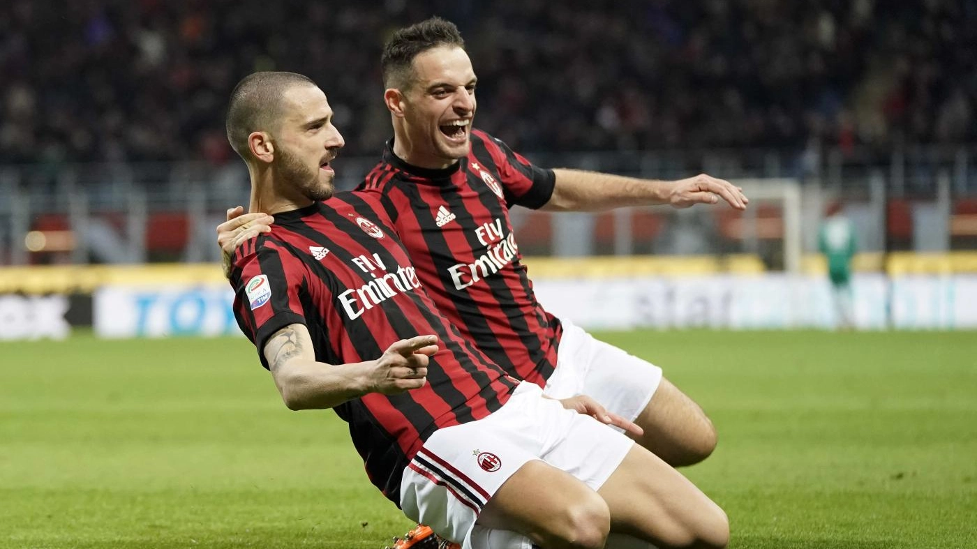Bonucci ha commentato il grande momento del Milan
