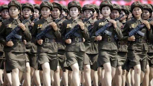 Le soldatesse della Corea del Nord 