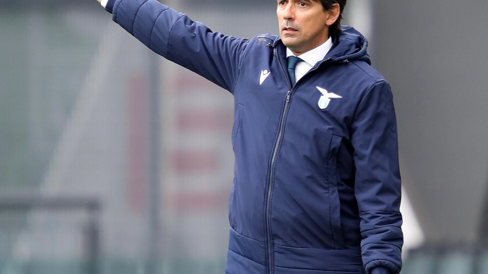 L'allenatore della Lazio, Simone Inzaghi