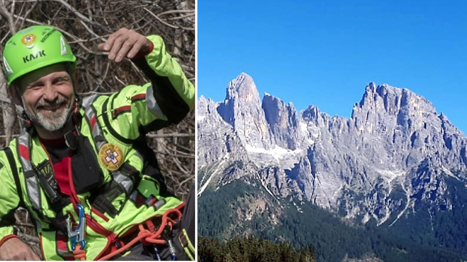 Michele Chinello, morto sul Sass Maòr insieme a un altro alpinista (Ansa)