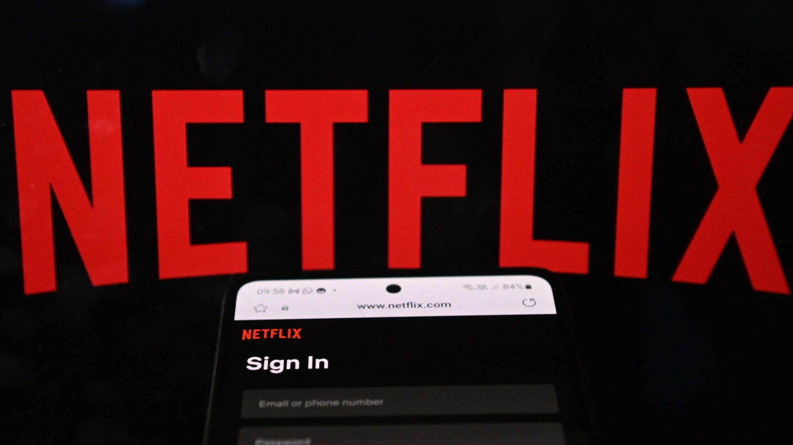 Il logo di Netflix