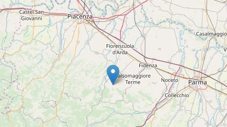 Scossa di terremoto tra Piacenza e Parma (Ingv)