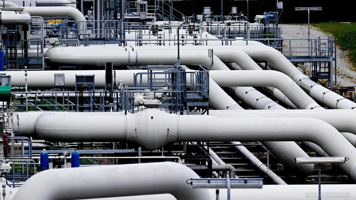 La ripresa del flusso di gas da parte di Gazprom sarà forse pari al 20 per cento (Ansa)