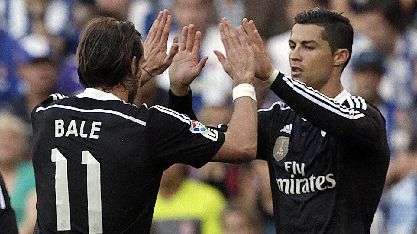 Cristiano Ronaldo e Gareth Bale (Lapresse)