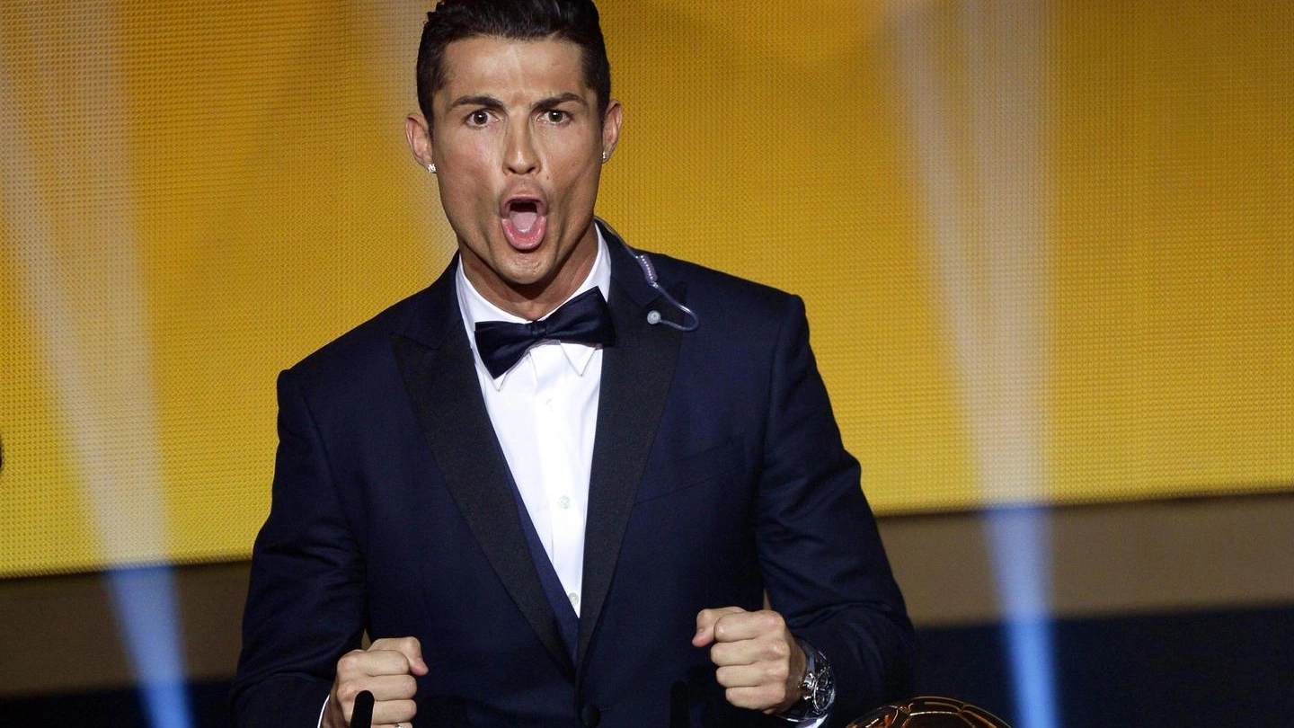 L'urlo d'oro di Cristiano Ronaldo (Ansa)