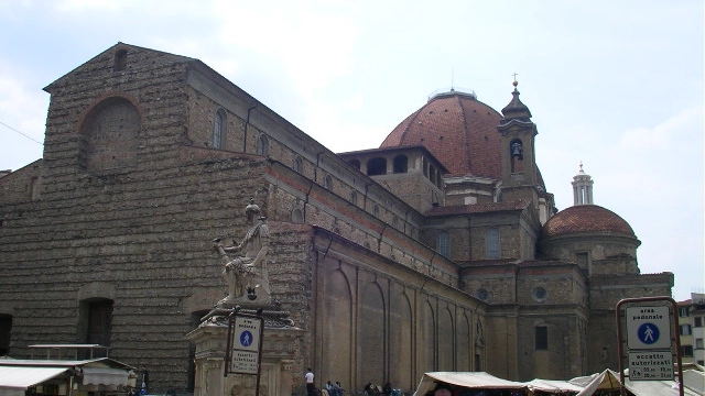 Piazza San Lorenzo a Firenze - foto Sailko (Wikipedia) 