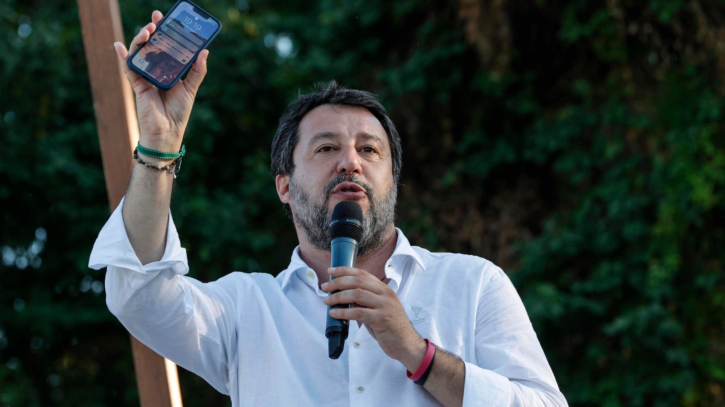 Matteo Salvini  (Ansa)