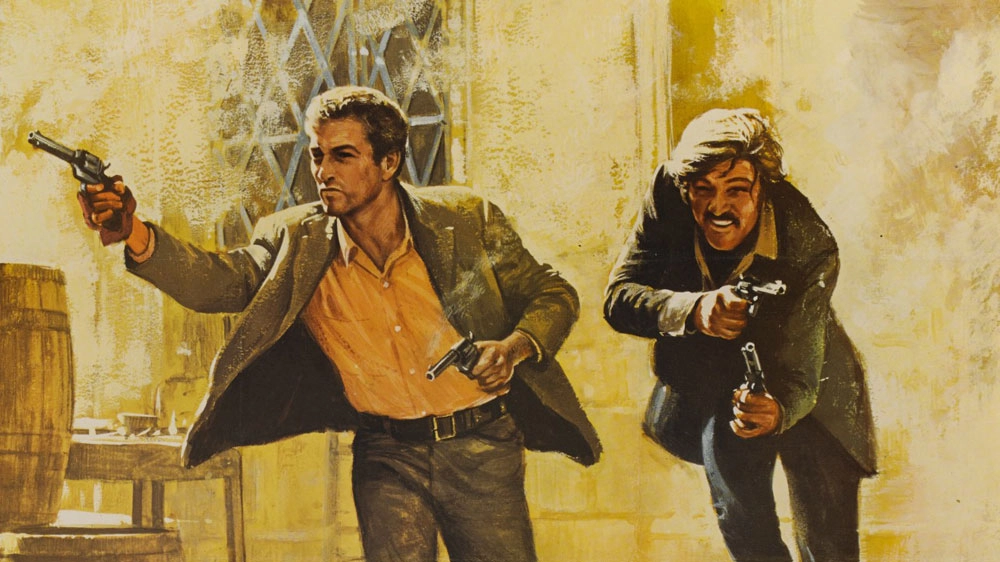 Dettaglio del poster del film 'Butch Cassidy' (1969) - Foto: Fox