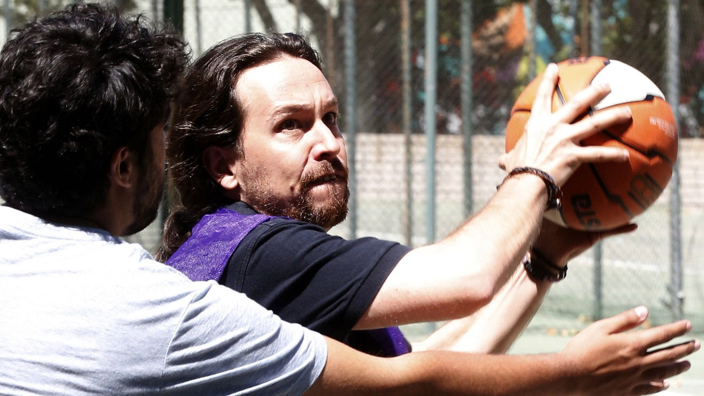 Pablo Iglesias, leader di Podemos (LaPresse)